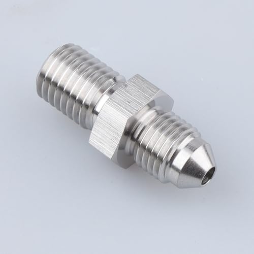 Image of AC PERFORMANCE 3AN Male Flare to M10x1.25 Metric Fitting Stainless Steel