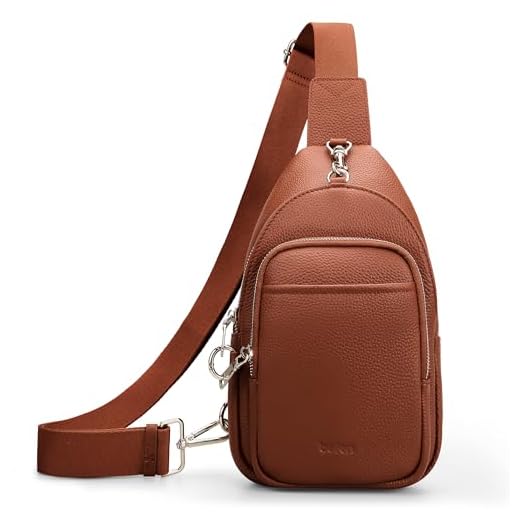 Befen Real Leather Anti-Theft Sling Bag