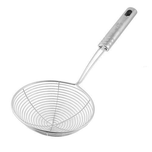 Buy Stainless Steel Deep Fry Strainer/Oil Strainer for Kitchen Puri