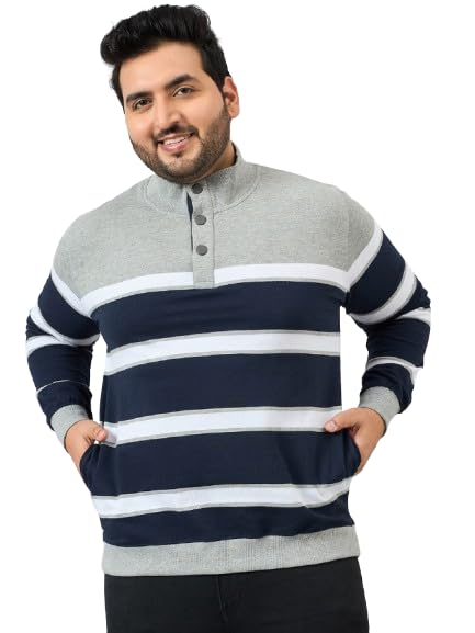 AUSTIVO Man Striper Sweatshirt