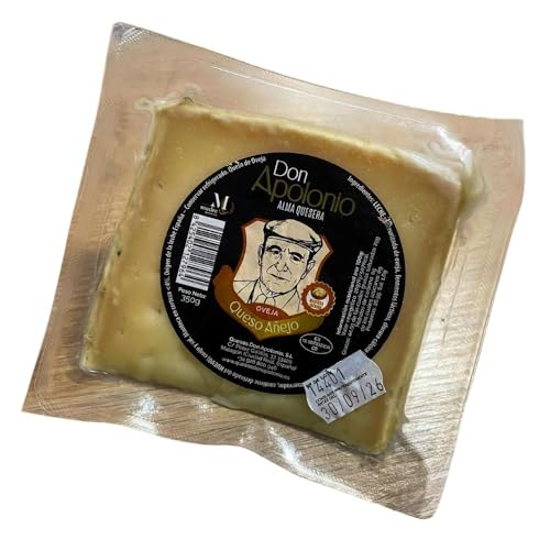 Cuña de queso añejo de oveja en manteca Don Apolonio 350gr