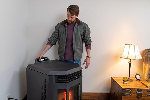 comfortbilt wood pellet stove hp22 2800 sq ft pellet fuel epa cert 55 pound hopper