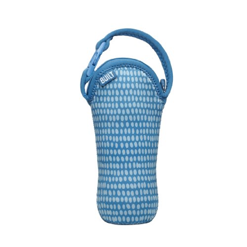 Built Bottle Buddy One Bottle Tote, in Dribble Dots Blue