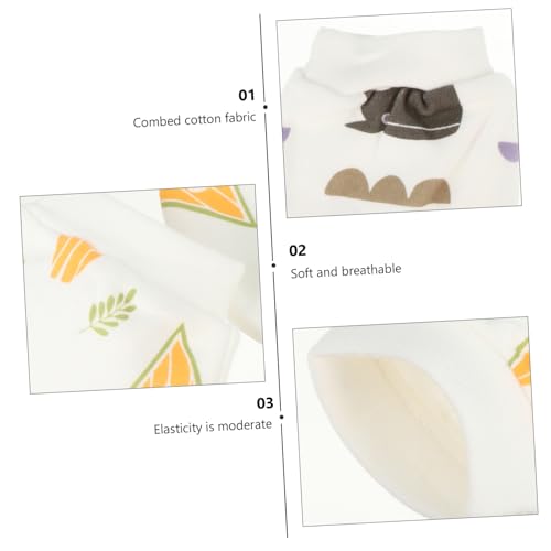 7pairs Newborn Cotton Protective Gloves -scratch Mittens for Boy Girl Soft and Elastic Seasons for Parents3