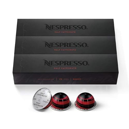 Miniatura 3 de Paquete de 2 Nespresso VertuoLine Half Caffeinato Caffeinato, 10 unidades
