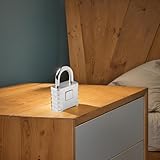 Candado de combinación de 4 dígitos, cerradura de seguridad de aleación de zinc resistente para uso en exteriores e interiores, bloqueo de contraseña antirrobo para puertas, puertas y almacenamiento