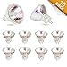 Produktbild MR11 Halogen Reflektor,Sporgo 10 Stück Halogenlampen GU4-Sockel 12V,20W Warmweiß 2700K Dimmbare,Halogen Glühlampen Geeignet für Küchen,Wohnzimmern,Schlafzimmern,Fluren