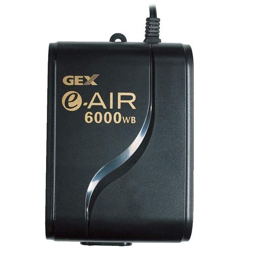 GEX G-AIR 6000WB×２、4000WB×5 ジェックス GEX AIR PUMP e-AIR 6000WB 2口 静音エアーポンプ