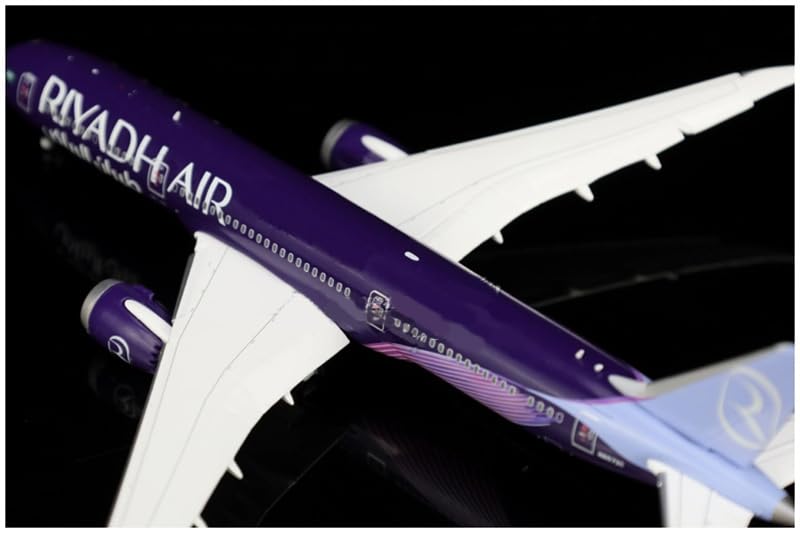 JC WINGS Riyadh Air for Boeing B787-9 N8572C Flaps Down 1:400