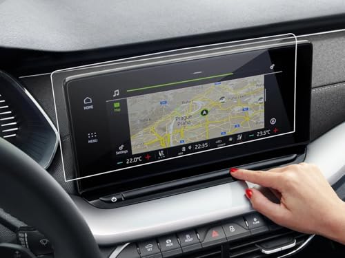 Film protecteur d'écran pour GPS de voiture Skoda Octavia fini les rayures sur l'écran 10"