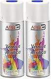 PEINTURE ACRYLIQUE SPRAY MULTI-USAGE - Peinture / Vernis brillant pour intérieur et extérieur, idéal dans de nombreuses utilisations. Il est sec au toucher environ 15 minutes après utilisation et complètement sec environ 22 heures après application. Application : Il peut être utilisé sur diverses surfaces, notamment le bois, le métal, le verre, la céramique, le plâtre, la maçonnerie, les portes, les meubles, les radiateurs, les ornements et d'autres objets.