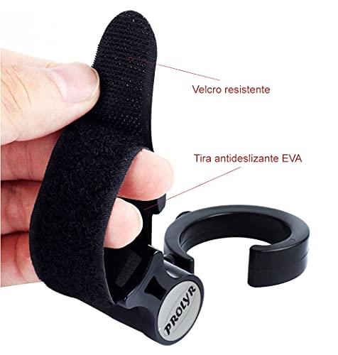 Miniatura 3 de Prolyr Gancho Silla Paseo Carrito Bebé - Pack 2, Colgador Bolsas, Bolsos, Mochilas, Etc., Multiusos, Ajuste Universal E Instalación En Segundos, Rotación 360 Negro .