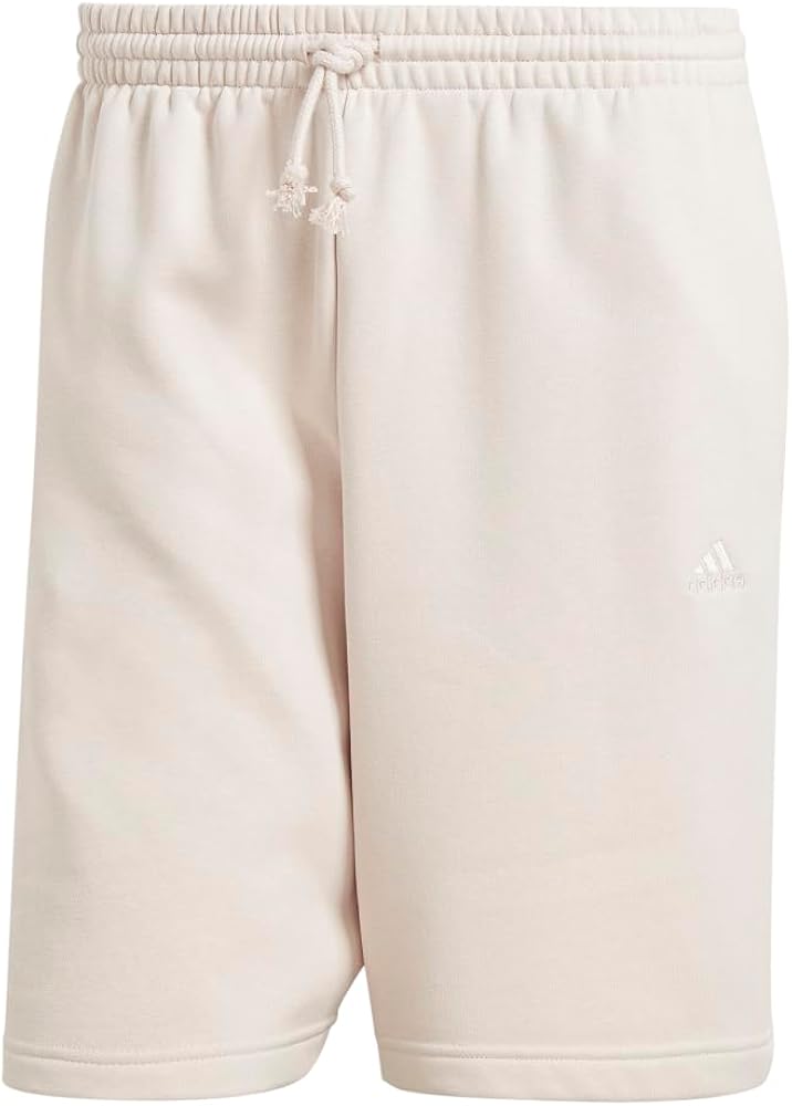 Adidas Mens All SZN Fleece Shorts, Putty Mauve, Large at Amazon