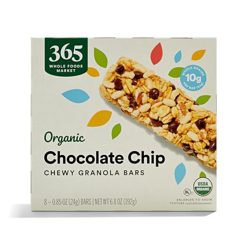 365 By Whole Foods Market Bar Granola Chocolate Chip Organic 8 Count cover