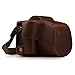 Produktbild MegaGear Canon EOS M50 (15-45mm) Ever Ready Leder Kamera-Case mit Trageriemen -Dunkelbraun