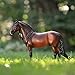 Breyer Traditional Series Dominante XXIX | Horse Toy Model | 1:9 Scale | Model #1809 Brown, Black, White