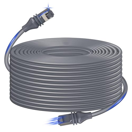 Starlink Cable Gen 3 75FT/23M | Starlink Mini Cable | Standard V3 Kit | Compatible with Rectangular Satellite and Accessories | Waterproof Outdoor Grey
