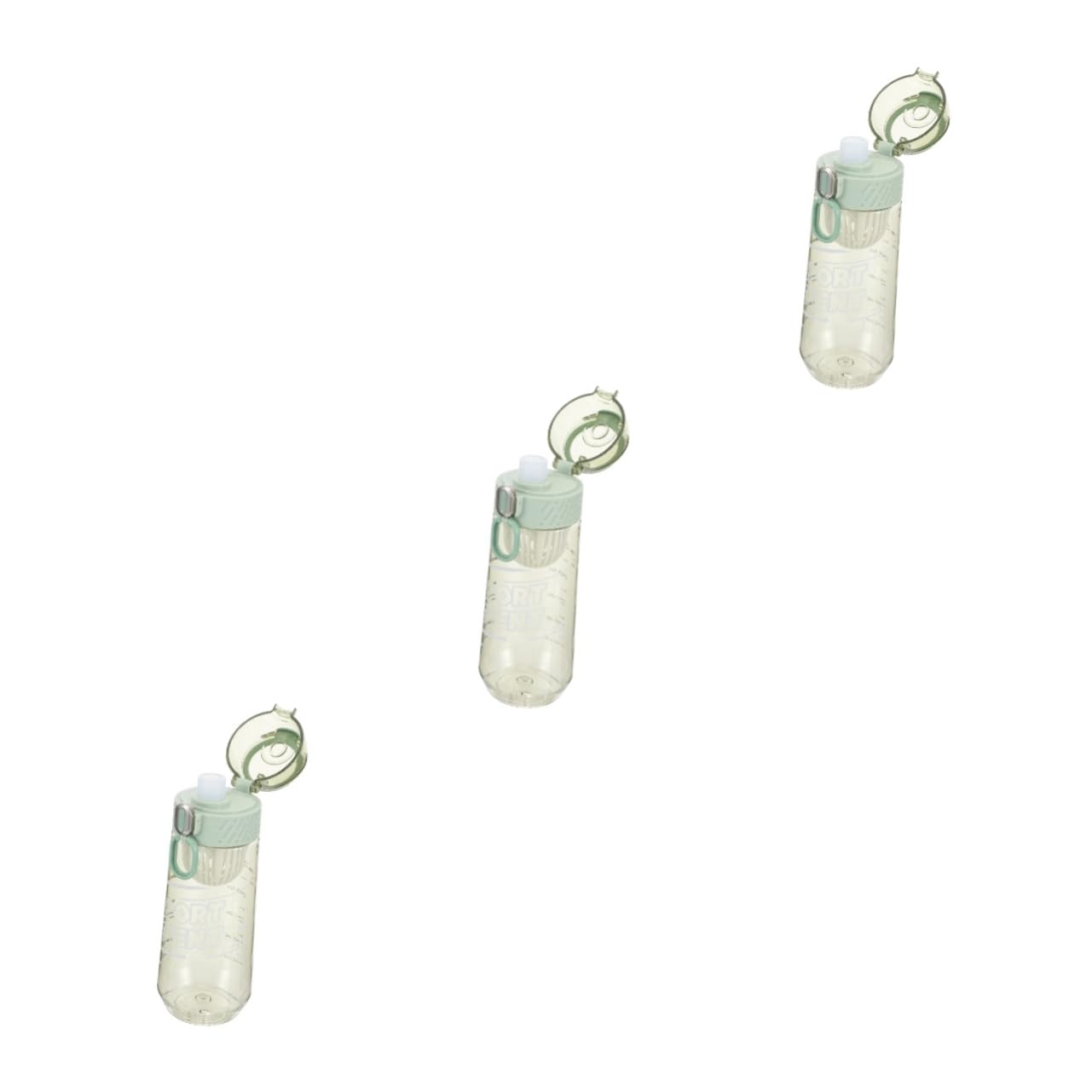 ibasenice Tazza Sportiva Simply Giant Bottle Borraccia Anti-Rovesciamento Borracce Tazze Borracce Pieghevoli Borraccia Portatile Borraccia Sportiva Da Corsa Borraccia Verde Chiaro