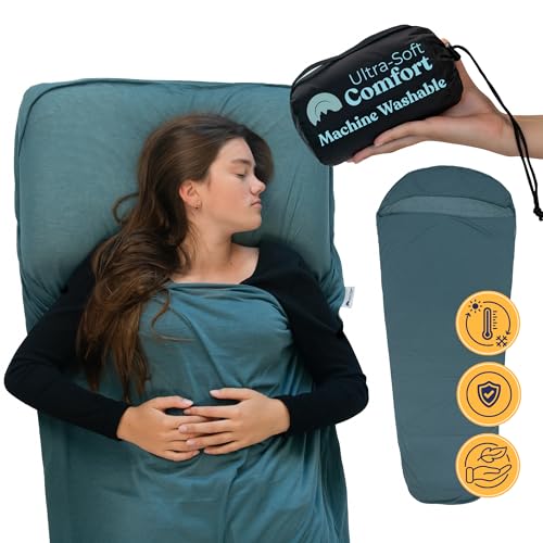 Lightweight Adult Sleeping Bag Liner for Camping