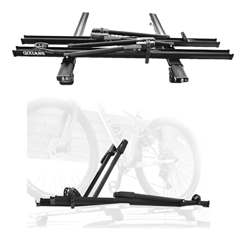 OZTSR Porte-Bagages modulaire Universel avec système Quick-Switch breveté et antivol Compatible avec Toyota Sequoia, Installation sans Outil for Porte-Bagages, Skis et Supports de vélo(Bike Racks)