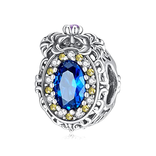 Collier Pierre de Naissance pour Femme Cadeau d'Anniversaire Unique en Argent Massif