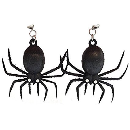 Preisvergleich Produktbild Party-Discount KRU6100696 Ohrringe Spinne, schwarz