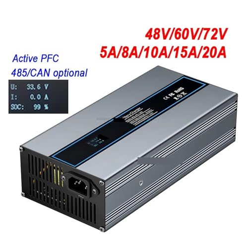 Chargeur haute performance 72V 60V avec affichage digital précis - 5