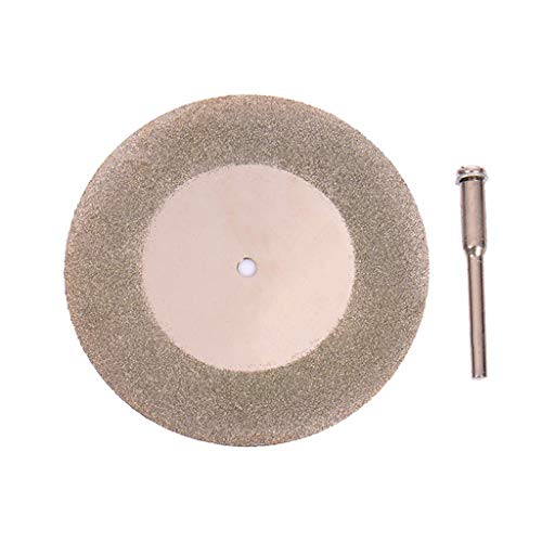 YYOBK JP Disque De Coupe De Diamant 50 / 100mm Et Jeu De Foret, Disque De Coupe De Diamants en Strass Diamant, Découpage des Accessoires De Lame À Outils Rotatifs 1pcs (Size : 50mm) Cover