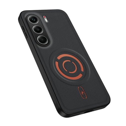 MTRIEBA Magnetic Phone Case for Tecno Camon 40, Black