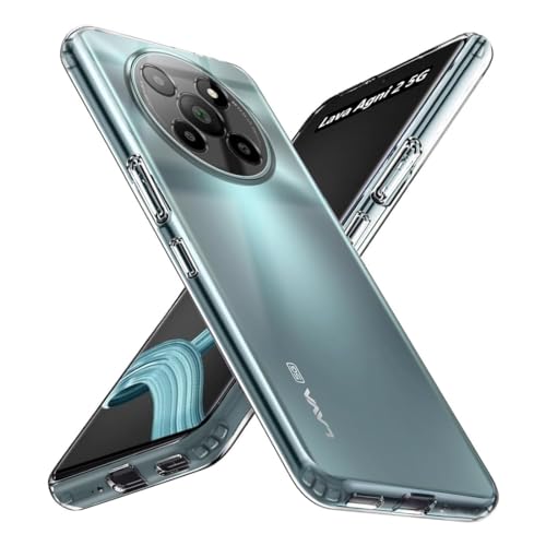 Image of Soft Silicone TPU Back Cover Compatible with Lava Agni 2 5G