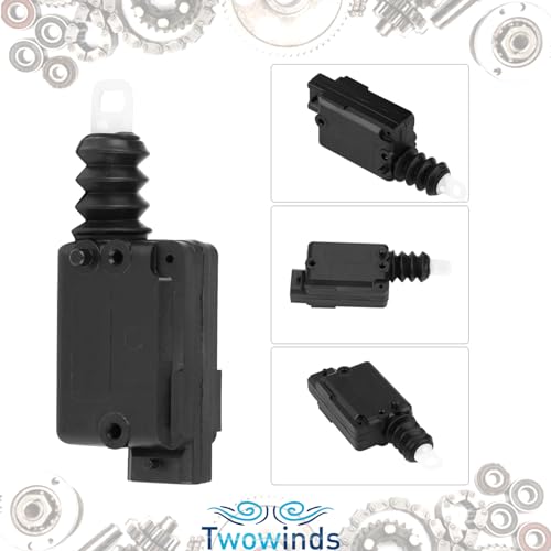 Twowinds Stellmotor Heckklappenverriegelung, Stellmotor Stellelement Zentralverriegelung für Kofferraum und Türen Kompatibel mit Renault Kangoo Twingo Megane Scenic Clio Espace Safrane 7700712901