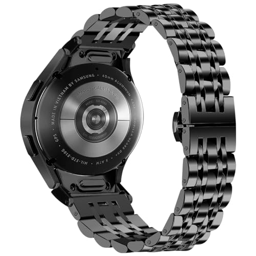 Bracelet Samsung Galaxy Watch 4 maille acier 20mm robuste