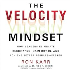 The Velocity Mindset Audiolibro Por Ron Karr arte de portada