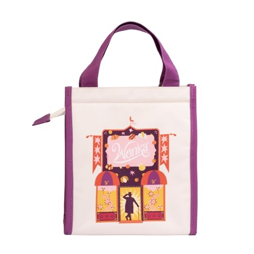 Grupo Erik Insulated Lunch Bag - Willy Wonka and The Chocolate Factory, 20 x 23 x 13 cm