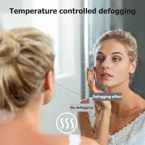 Miroir demi-lune antibuée intelligent rétroéclairé led 122 cm - 7