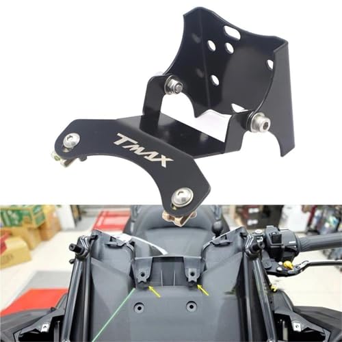 Support de navigation moto TMAX 530 béquille support téléphone GPS kit fixation - 3