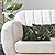 sorfbliss Botanical Print Floral Pillow Covers 12x20 Set of 2 Black Sage Green Spring Vintage Flower Plant Rectangular Decorative Lumbar Throw Pillow Cases Outdoor Farmhouse Decor for Sofa Couch Bed