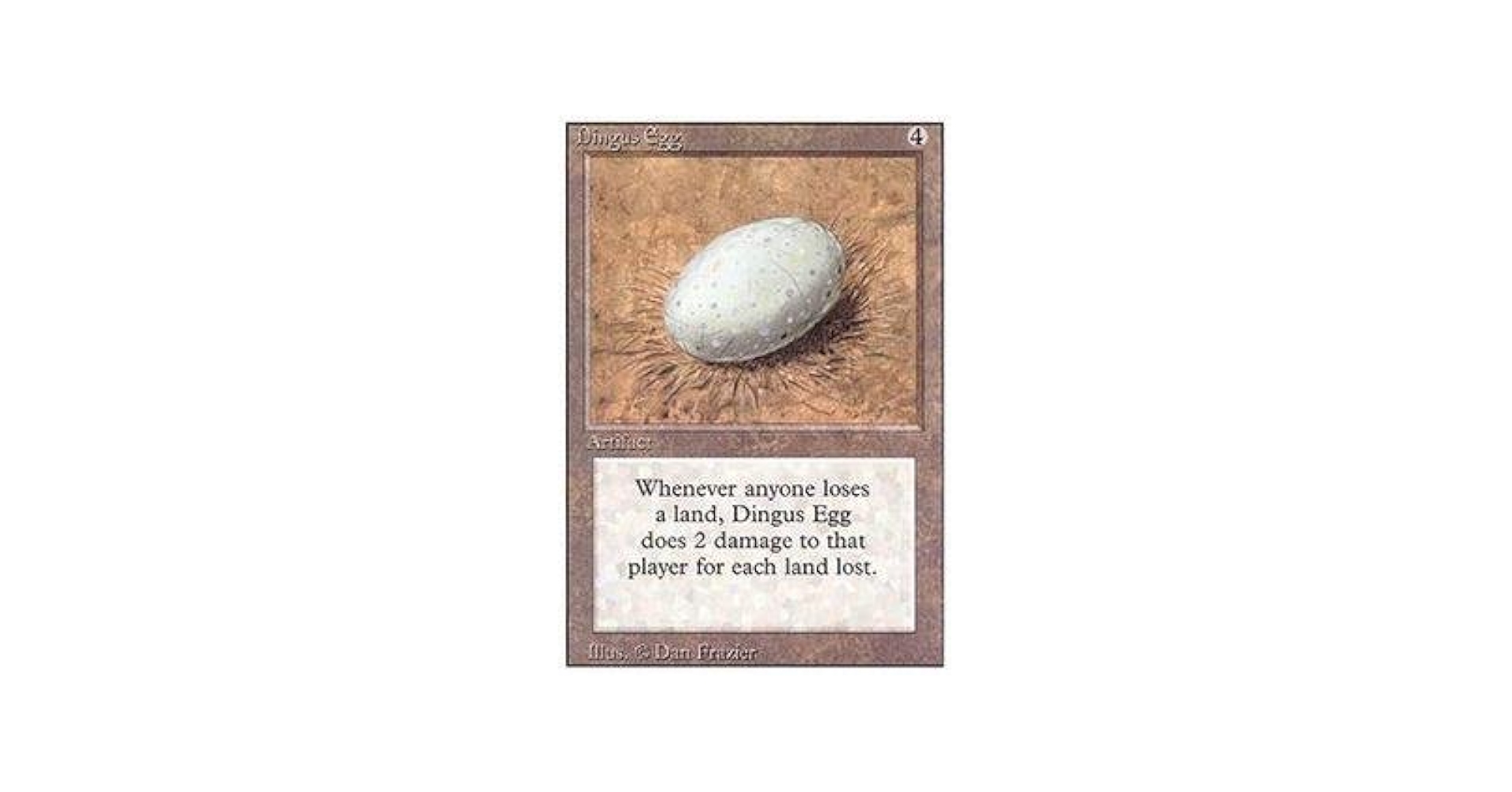 mtg Dingus Egg   サイン？ Dingus Egg | 5th Edition | Star City Games