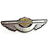 ハーレー用エンブレムバッジ1個。100周年記念エディション用。