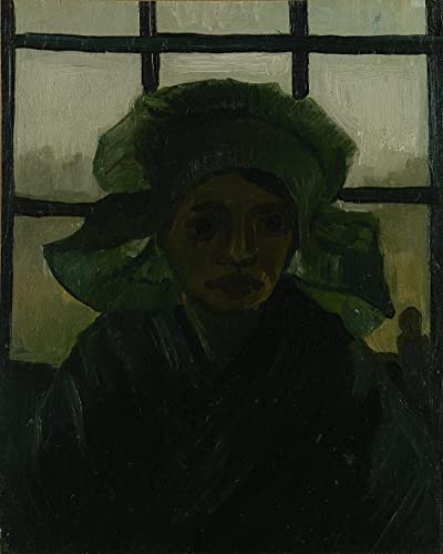 Toile Van Gogh Tête de femme de qualité musée pour grand salon