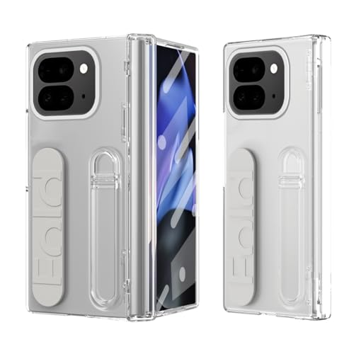 ^܂肽ݎgѓdbA[}[ Google Pixel 9 Pro Fold 5G (2024) ΉP[XAX^hXN[veN^[AqWیP[XAt{fBϏՌیdbP[XAGoogle Ή(Clear)