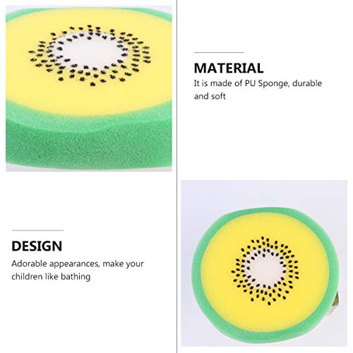 HEMOTON 4 PeÃ§as de Esponja de Banho de BebÃª Esponja de Espuma Macia de Frutas Em Forma de Esponja
