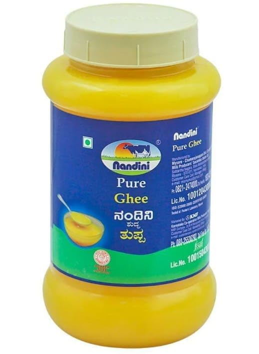 NANDINI PURE GHEE 500 ML Bottle I Desi Ghee I KMF Nandini Ghee is