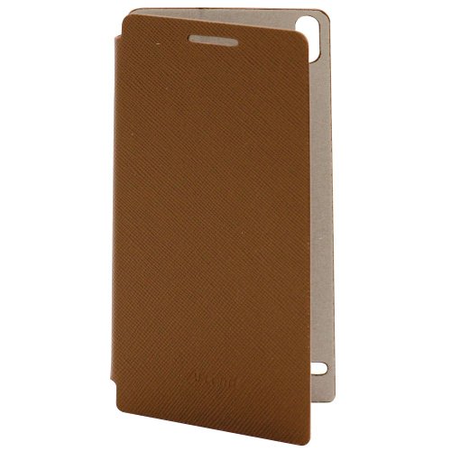 Huawei 51990375 Custodia in Pelle per Ascend P6, Marrone