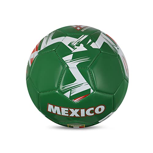 Vizari Mini National Team Soccer Balls | Eight Mini National Team Countryballs To Choose From (Mexico Green) #TOP4