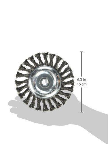 Image of 5-3320 Medium 6 inch Knot Wheel