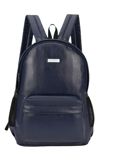 STOIC Women Anti-theft pocket Backpack Faux Leather Office, College Ladies Bag 22 L Backpack (BLUE) (B0D587JVNY) Amazon Price History, Amazon Price Tracker