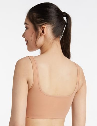 Image of Amazon Brand - Symbol Women's Cotton Stretch Non Padded Wire Free Full Coverage Slip On Bra