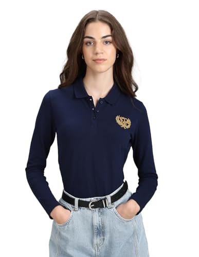 Image of U.S. Polo ASSN. Women's Cotton Slim Fit T-Shirt