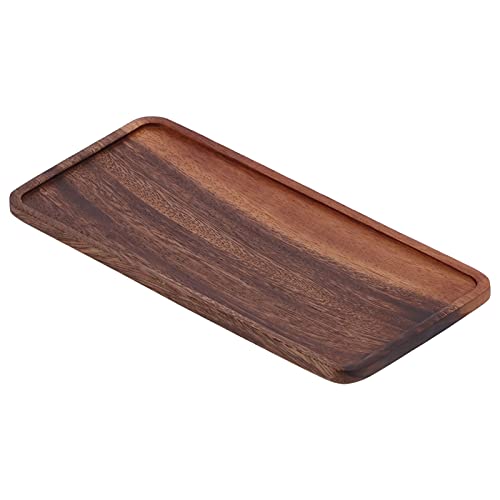 Wooden Tray, Walnut Chinese Hand Polished Clear Texture Tea Set Tray Wood Texture Snacks Storage Household Kung Fu Tea Set